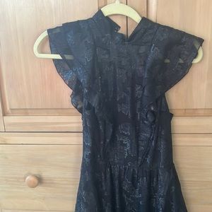 Black like new H&M dress. XS (size 4) fits very small